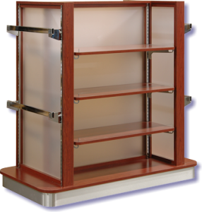 How to use clothing store fixtures.