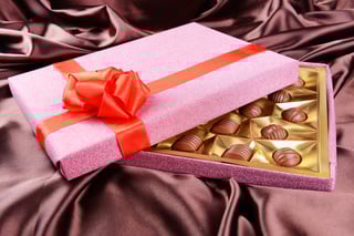 Store fixtures for Valentine's Day