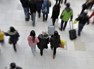 Turn mall foot traffic into kiosk customers