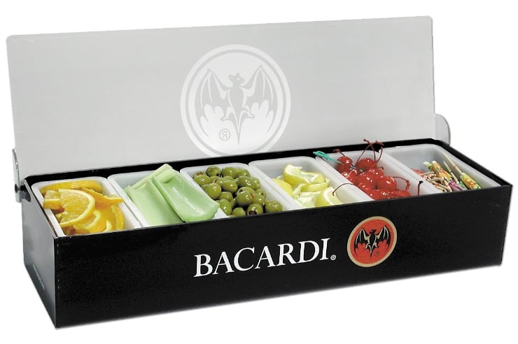 Bacardi Bar Condiment Caddy Tray 740x492