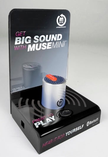 Muse Mini Big Sound Countertop Display
