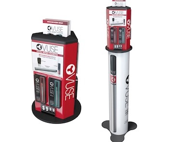 RJR Vuse Freestanding Vapor Cigarette Displays