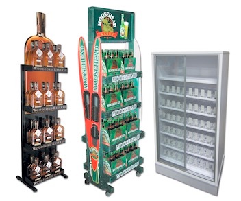 Woodford Moosehead Cigarette Floor Display Rack