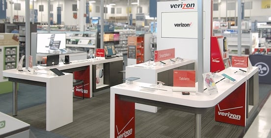 Verizon Best Buy Store Within a Store Kiosk