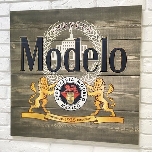 Negra Model Faux Slatted Wood Sign IMG_1565 740x492