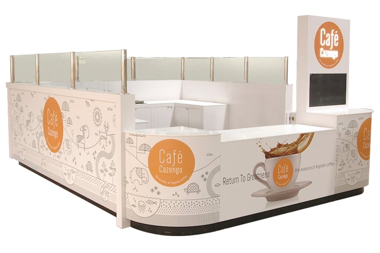 Food CafeC 740x492 Walkup Coffee Bar Shopping Mall Kiosk
