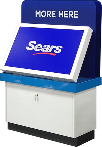 Sears Endless Aisle Interactive Display End Cap LRG740x490