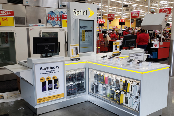 SWAS SprintC 740x492 Store within a store island kiosk